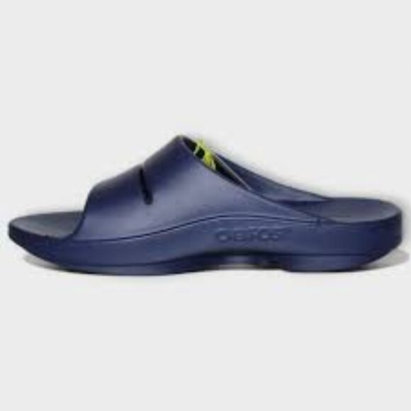 OOFOS Ooahh Unisex Slides Navy - Style 1100 main image 16